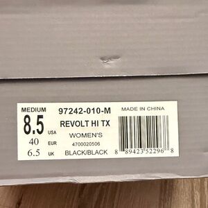 Palladium Revolt Hi TX Women's Black Sneakers